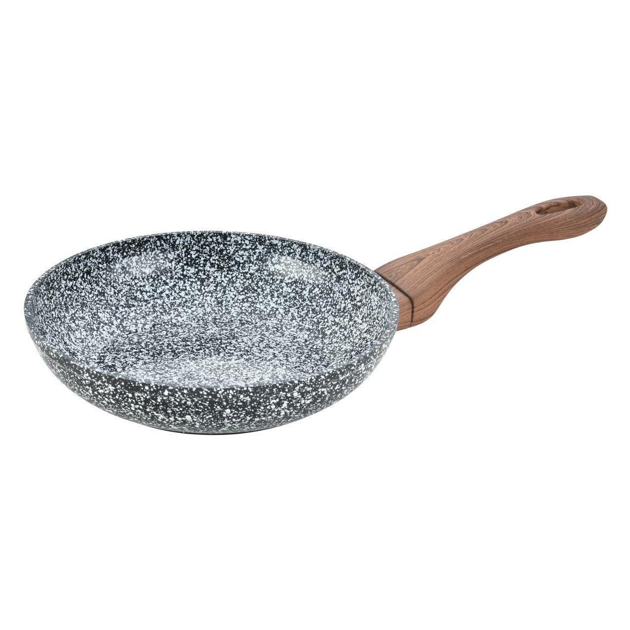 Kinghoff GRANITE FRY 20cm GRANIT WOOD KH-1027 (Bratpfanne, Aluminiumguss, 20 x 4.50 cm) (KH-1027)