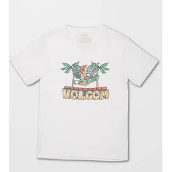 Volcom Kinder Shirt Roosting weiß - M - M