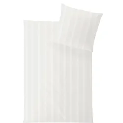 Hefel Bettwäsche Classic Druck Mäander elfenbein Deckenbezug 155x220 cm