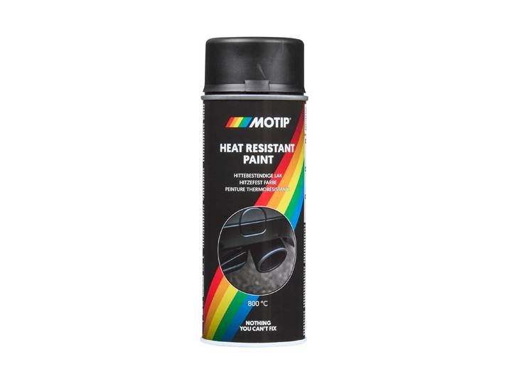 Motip Autospray Hitzefest Schwarz 400ml
