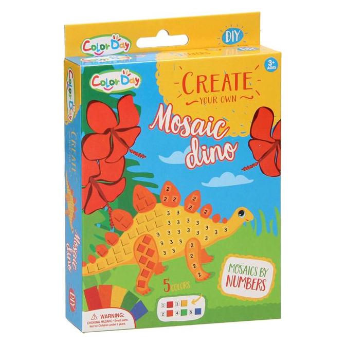 Lobbes Ein Dino-Mosaik herstellen (62806680)