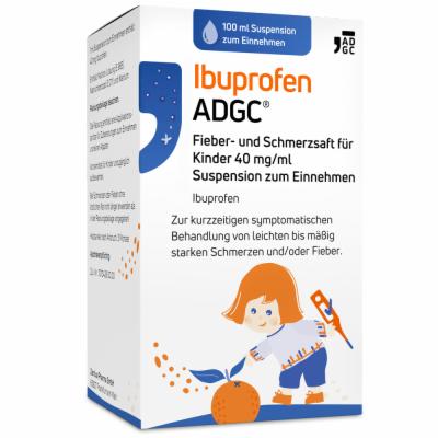 Zentiva Pharma GmbH IBUPROFEN ADGC Fieber u.Schmerzsaft Kinder 40mg/ml 100 ml 19149874