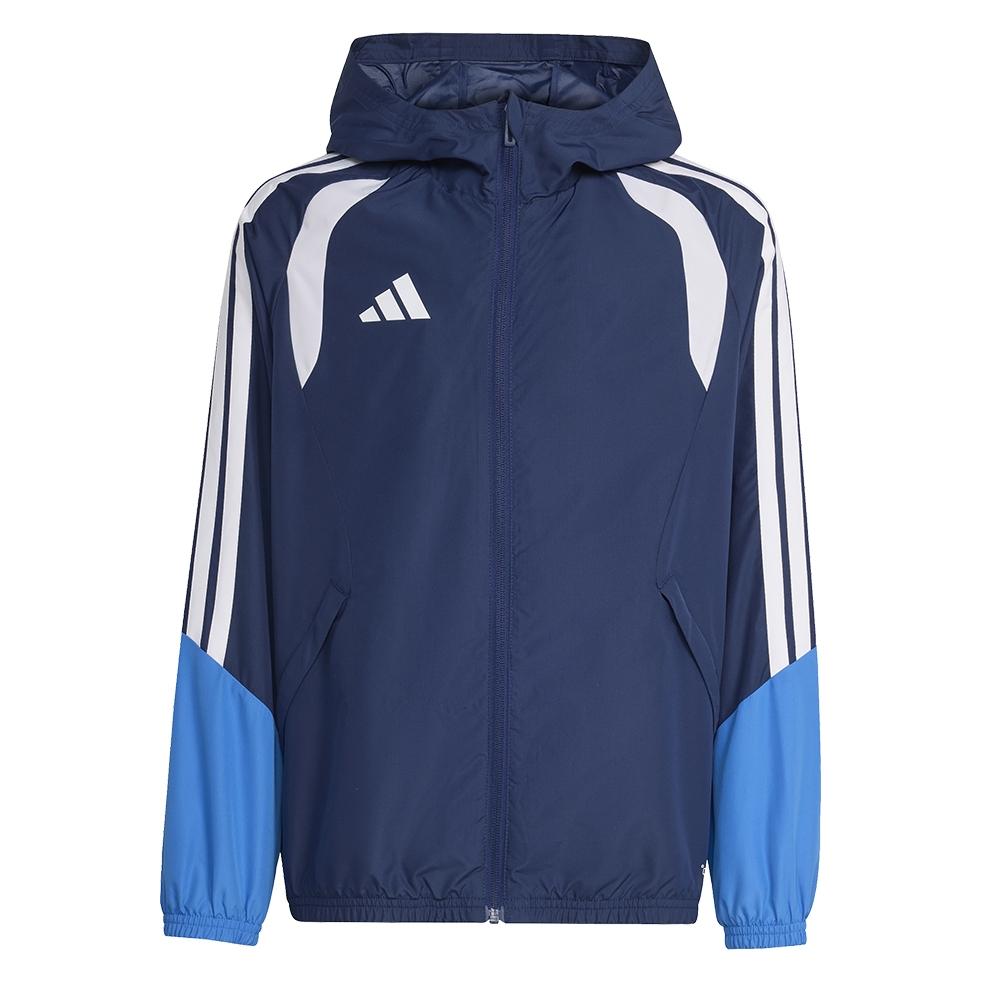 Adidas Tiro Competition Allwetter-Kinderjacke, blau (152) (ADIJL7300_000)