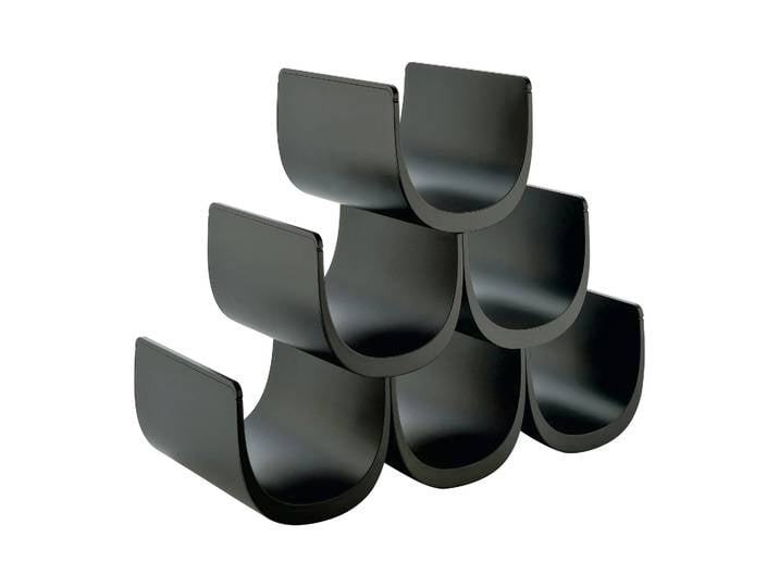 Alessi Étagère à vin Noè Noir