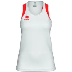 Errea, Mädchen, Sportshirt, Singlet Starter Woman Jr (134), Weiss