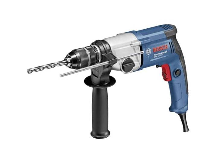 Bosch PRO Perceuse GBM 13-2 RE Perceuse 2 vitesses pour perçages de précision GBM 13-2 RE mandrin précision
