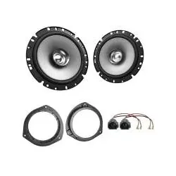 Kenwood KFC-S1756 Lautsprecher + Hyundai I20 ab 2015 Lautsprecherringe 165mm ...