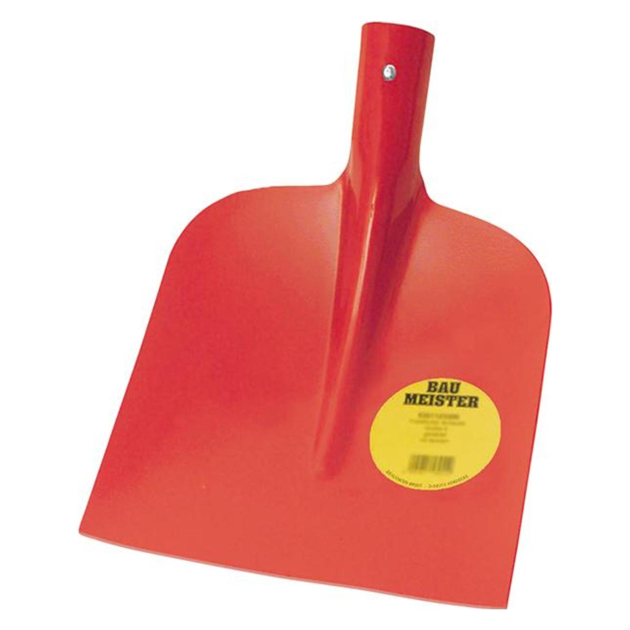 Idealspaten Baumeister Holsteiner Sandschaufel rot pulverbeschichtet ohne Stiel (5304123200)
