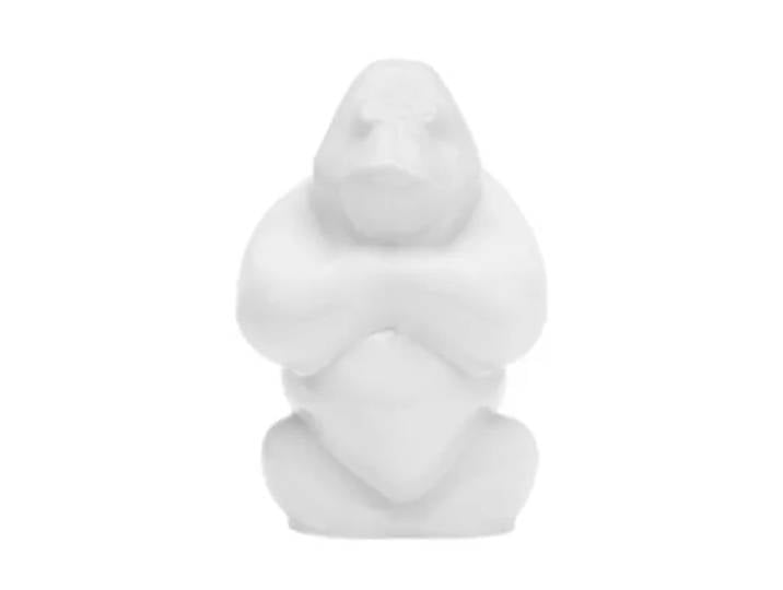 Kosta Boda Sculpture Gabba Gabba Hey 120 mm Cloudy white