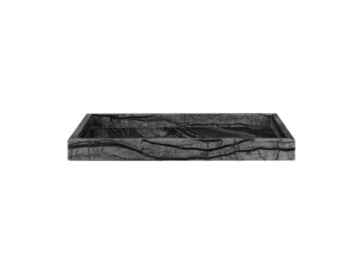 Mette Ditmer Plateau décoratif Marble 16 x 31 cm Noir-gris