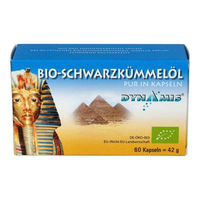 Schwarzkuemmel Aegypt PUR Bio 60 St Kapseln