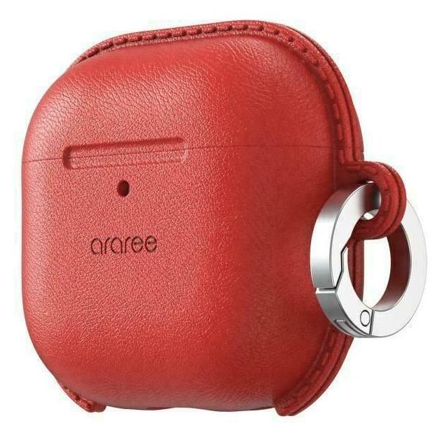 Araree etui Pops AirPods 4 czerwony/red AR20-02189D (Kopfhörer Hülle) (AR20-02189D)