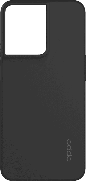 Funda móvil - OPPO, Para Reno8 5G, Silicona, Negro