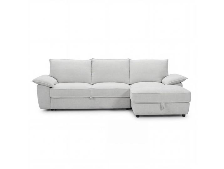 DiCK home Vera Ecksofa - inkl. Schlaffunktion und Stauraum - rec