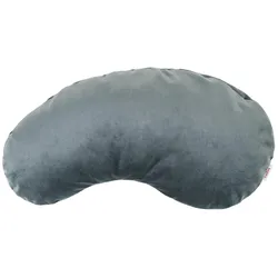 KISSEN-BOHNE Samt&Sonders stein-grau 45/25 cm