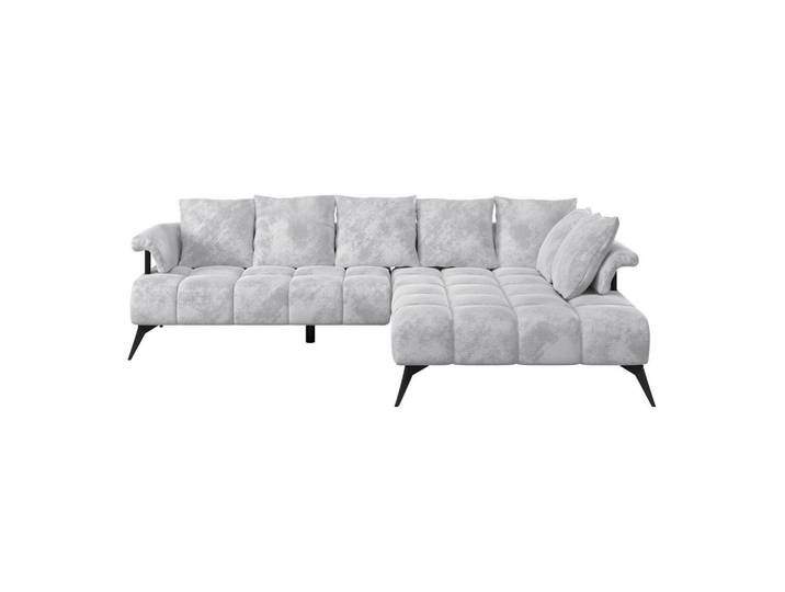 Ecksofa Vanessa Hellgrau 297x200 cm