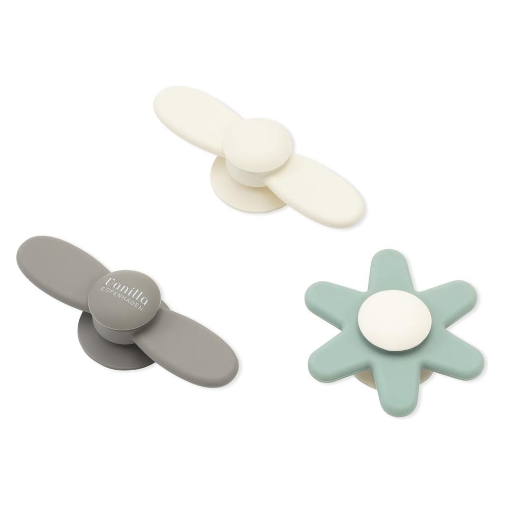 Copenhagen Studios Vanilla - Suction Spinner Set - Silicone (SPIN0525) (SPIN0525)