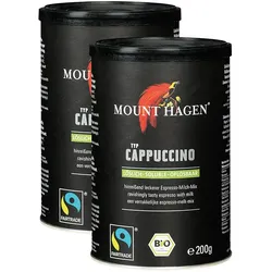 2er-Pack Mount Hagen Bio-Cappuccino