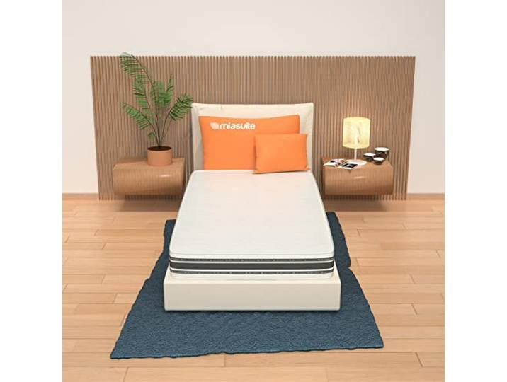 MiaSuite i sogni Italiani Matratze 30 cm hoch, 85x195 - Memory, Abziehbar, Bayscent, Medizinprodukt Cabrio