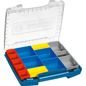 Bosch Sortimentskasten i-BOXX 53, Professional, 36,7 x 5,3 x 31,1cm, Kunststoff, mit 12 Fächern