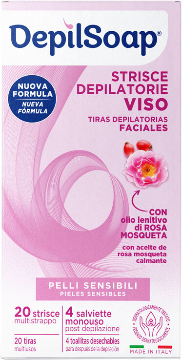 Tavola Depilsoap New Str/viso Pd 20+4pz