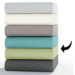 Dreamtex Aloe Vera Jersey-Spannbetttuch, ca. 140-160x200 cm