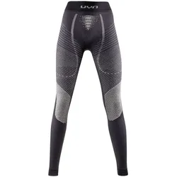 UYN Cashmere Shiny 2.0 lange Funktionsunterhose Damen celebrity silver L/XL