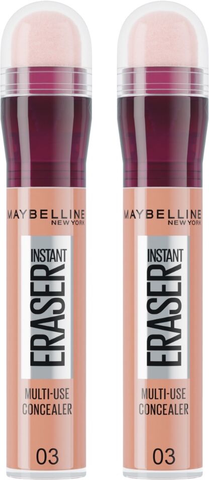 Maybelline Instant Anti Age Eraser Eye Concealer, 03 Fair Double