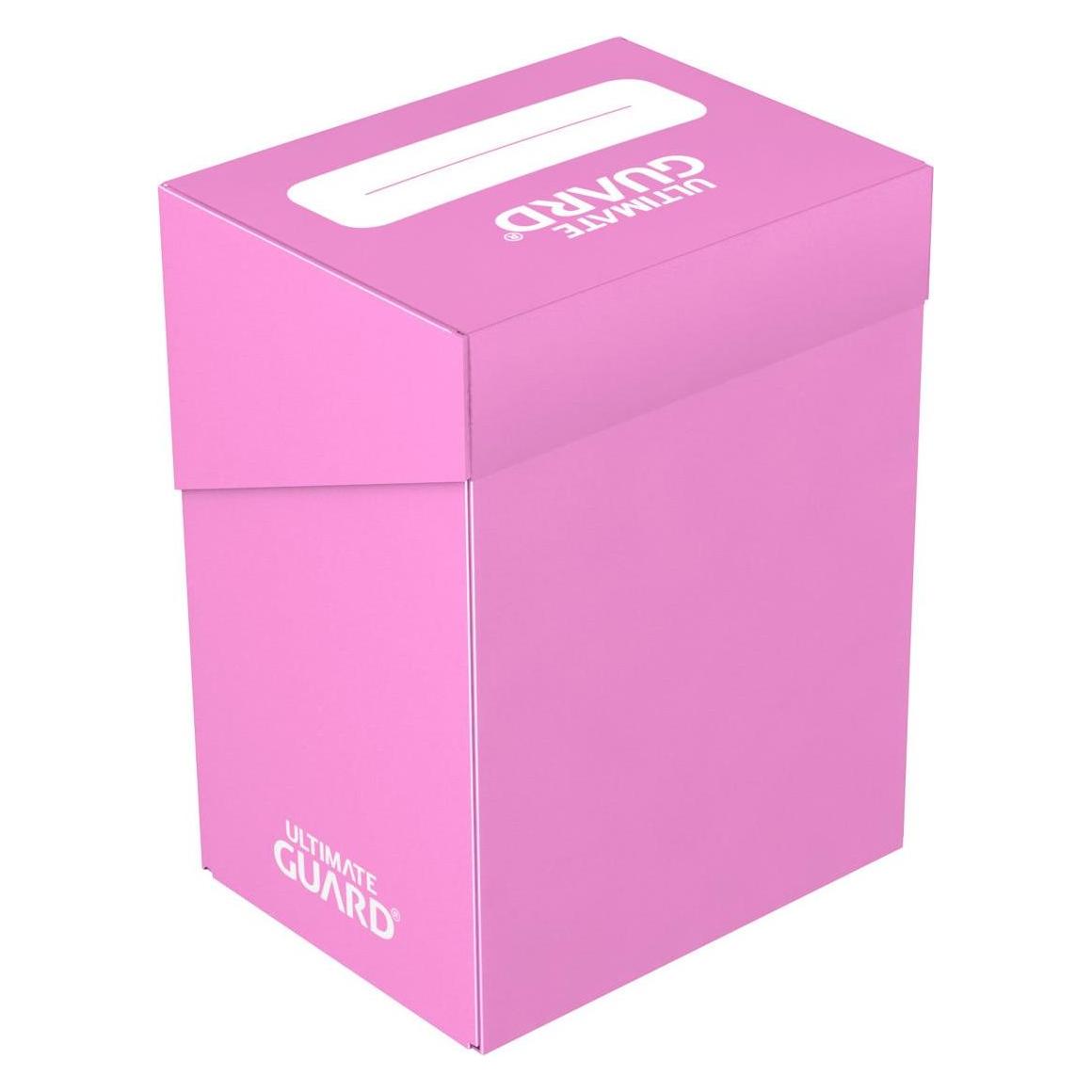 Ultimate Guard boîte pour cartes Deck Case 80+ taille standard Rose (UGD010257)