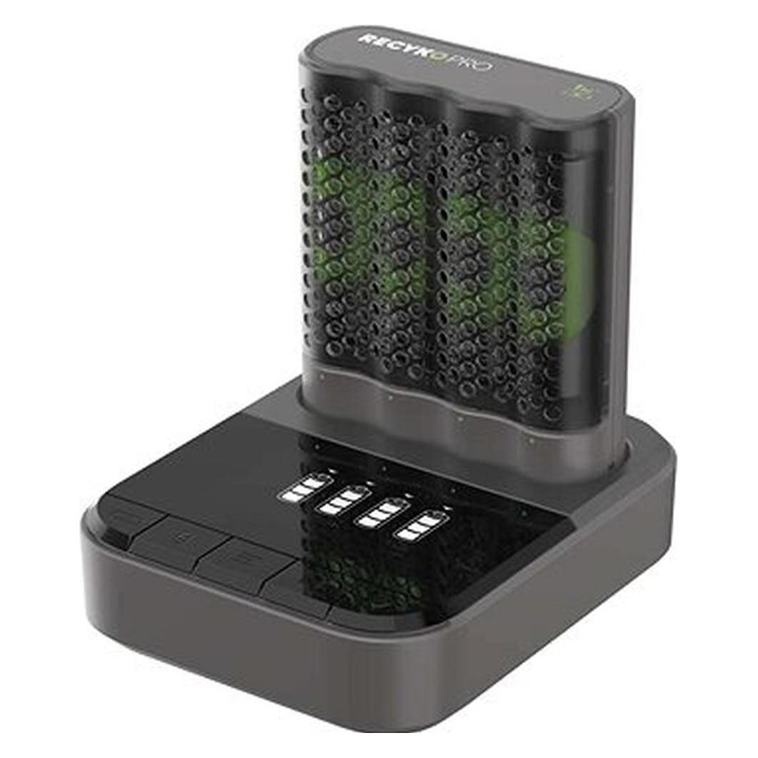 GP Batteries GP Nabíječka baterií GP Pro P461 + 4× AA ReCyko Pro + DOCK (1 Stk., AA) (B50460D)