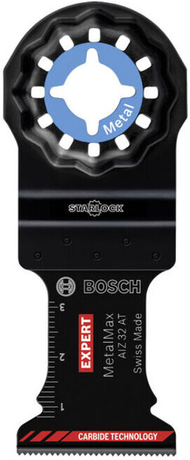 BOSCH Expert MetalMax AIZ 32 AIT Lame pour outils multifonctions, 40 x 32 mm (2608901182)