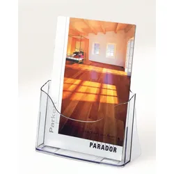 SIGEL Tischprospekthalter DIN A4 1-Fach transparent