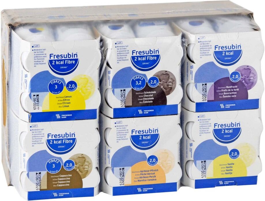 Fresubin 2 kcal Drink Mischkarton Trinkflasche