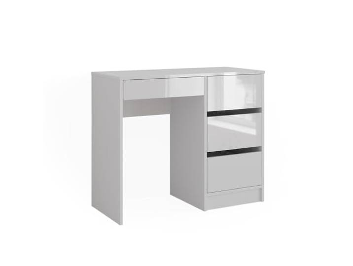 Vicco Bureau Sherry , Wit Hoogglans, 90 x 40 cm
