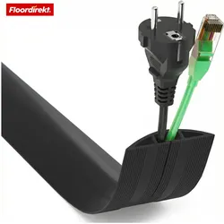 Floordirekt, Kabelschutz + Kabelführung, Cable Guard (Kabelkanal, 900 cm)