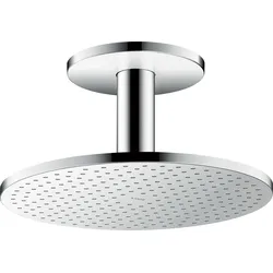 hansgrohe AXOR ShowerSolutions Kopfbrause 300 1-jet, Deckenanschluss, 35301000, Farbe: Chrom