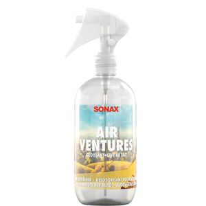 Sonax Autoduft AirVentures 05931410, Croissant & Cafe Au Lait, langanhaltender Duft, Spray, 300 ml