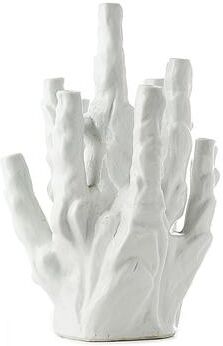 BIDK Home Vase Coral 10 - Tulips White