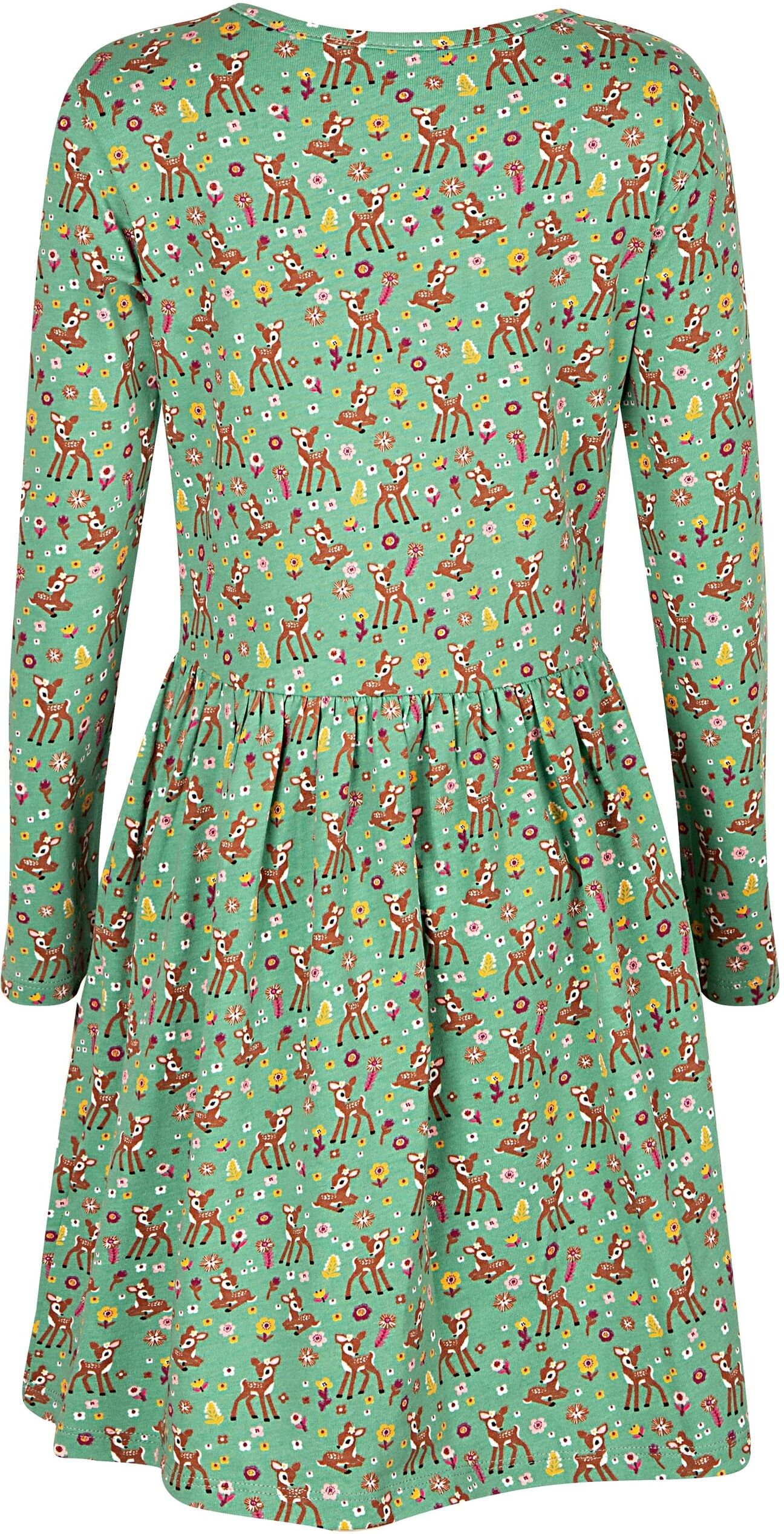 Sommerkleid HAPPY GIRLS "dress", Mädchen, Gr. 116, EURO-Grössen, grün, Stoff, 100% Baumwolle, normal, Kleider Sommerkleid grün 116, EURO-Grössen
