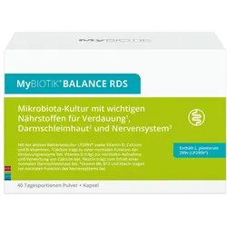 MYBIOTIK BALANCE RDS 40x2 g Plv.+40 Kapseln 1 P