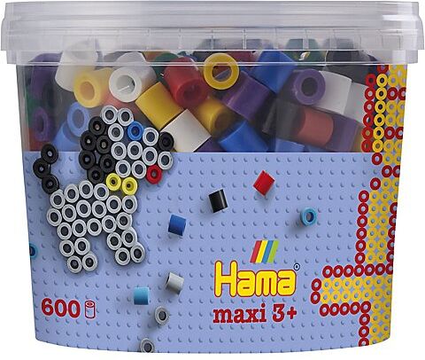 Hama Bügelperlen-Mix "Grundfarben", Maxi-Perlen