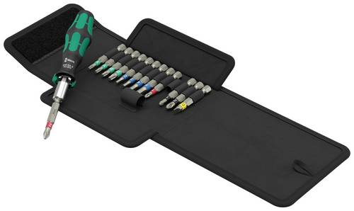 Wera Kraftform Kompakt 838 RA S Set 1 05051060001 Bit-Set 14teilig Kreuzschlitz Phillips, Kreuzschlitz Pozidriv, TORX
