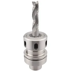Aigner 25mm VHW Schrupp-Schlichtfräser "C264" Z3 25x90/155mm S25 rechts positiv HSK-F 63 Spannzangenfutter - C264-250903RP-M2