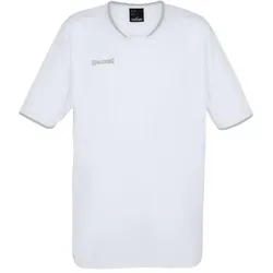 Spalding, Unisex, Sportshirt, Move Shooting Shirt (3XL), Weiss
