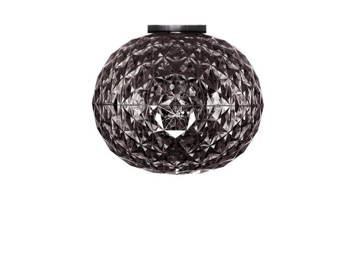 KARTELL lampe murale applique ou au plafond PLANET (Fumé - Technopolymère thermoplastique coloré dans la masse)