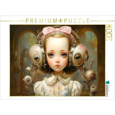 CALVENDO Puzzle Liebliche Roboter Puppe | 2000 Teile Lege-Größe 90x67cm Foto-Puzzle für glückliche Stunden, Sonstige von , Calvendo Puzzle