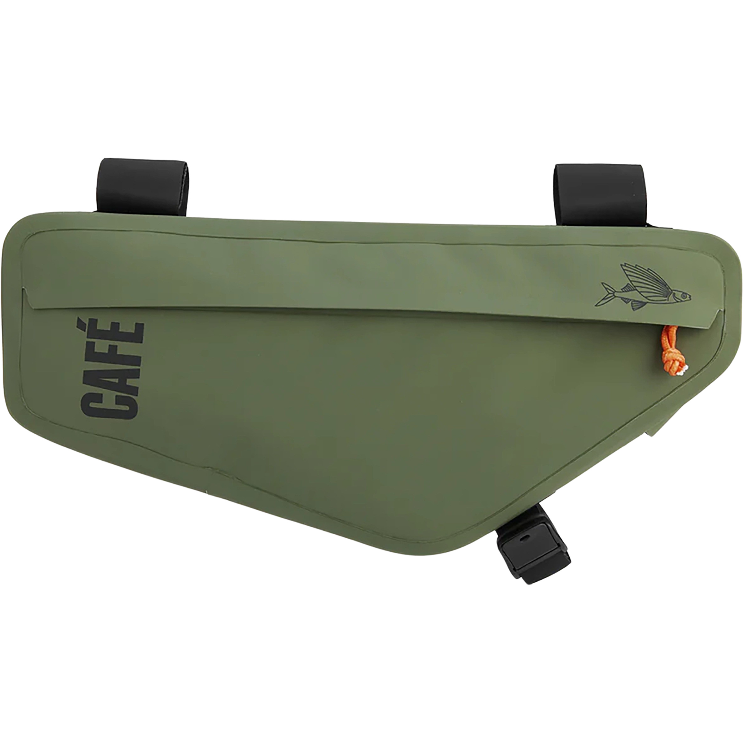 Café Du Cycliste Frame Bag Rahmentasche Fahrradtaschen oliv Camping
