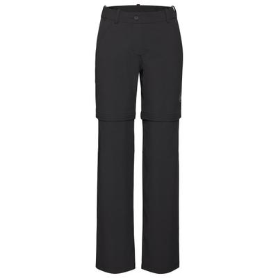 Mammut - Women's Hiking V Zip Off Pants - Zip-Off-Hose Gr 32 - Regular schwarz