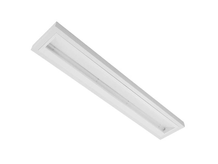 EGG LED-Anbauleuchte asymmetrisch, weiß 50 W asymetrisch, weiß / opal, für Flurbereich, Metall
