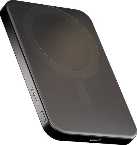 ZENS ZEPP05B/00 Powerbank 5000 mAh Qi Wireless Charging Li-Ion USB Schwarz